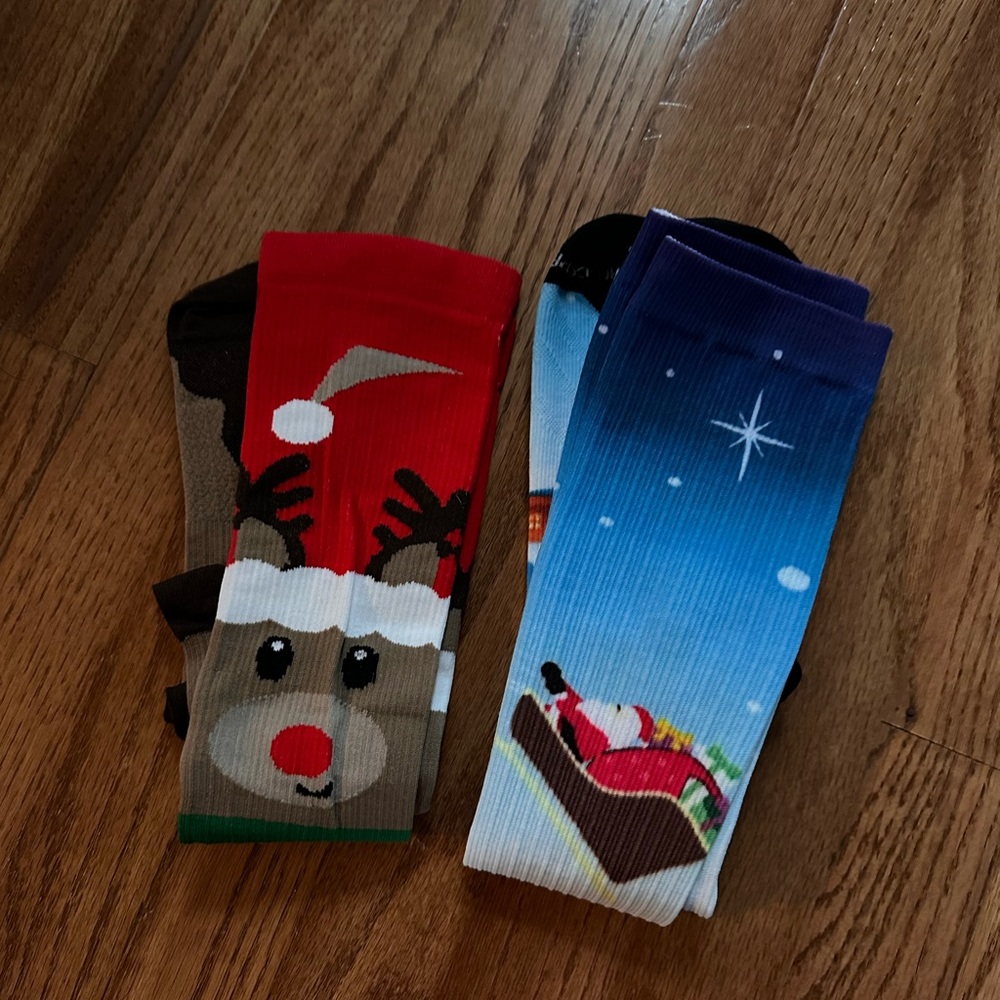 Procompression Christmas compression socks. - Picture 3 of 4